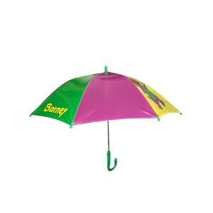 Vtg 1992 Barney Umbrella The Lyons Group Nostalgic Collectible *See Description